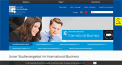 Desktop Screenshot of international-business.accadis.com