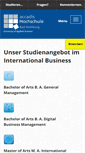 Mobile Screenshot of international-business.accadis.com